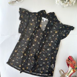 3/$20 Daily Special Sheer Floral Top